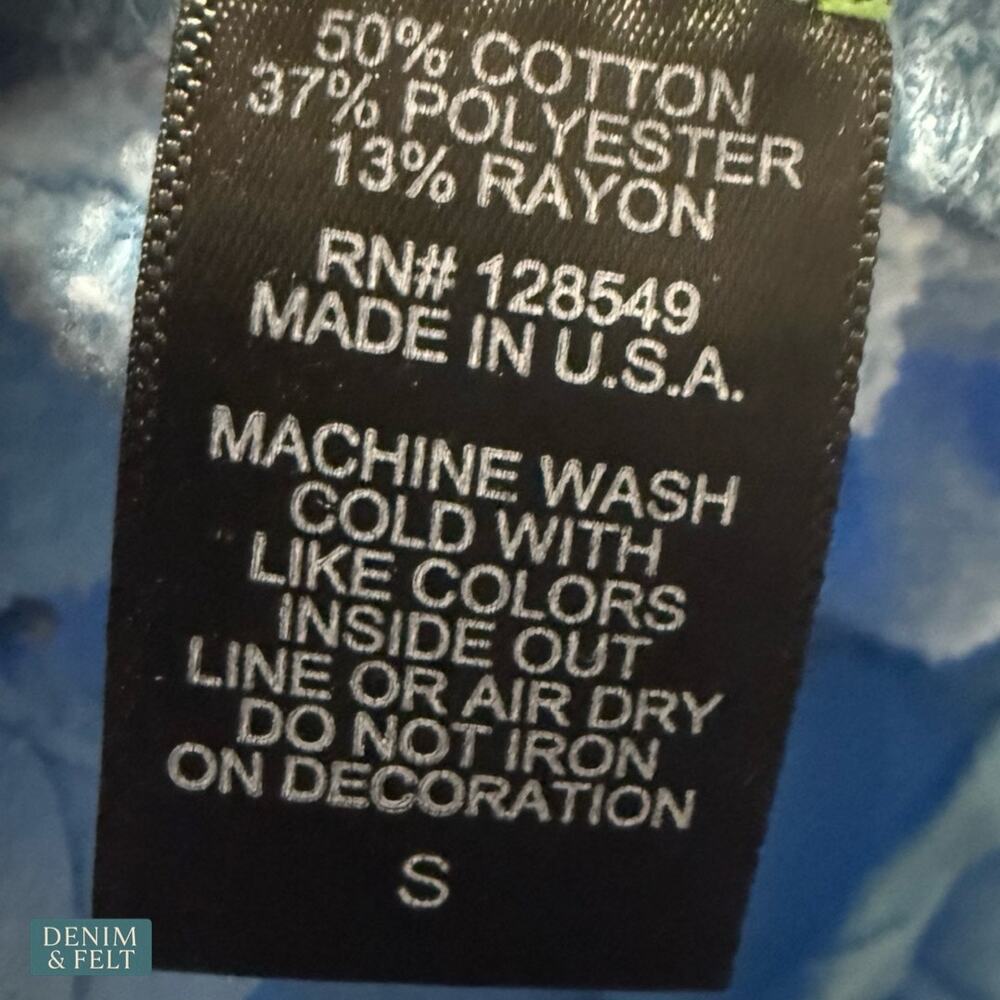 Aviator Nation Bolt Fade 4 Sweatpants Sky Blue Lightning‎ Lounge Cozy USA Made - Picture 12 of 13